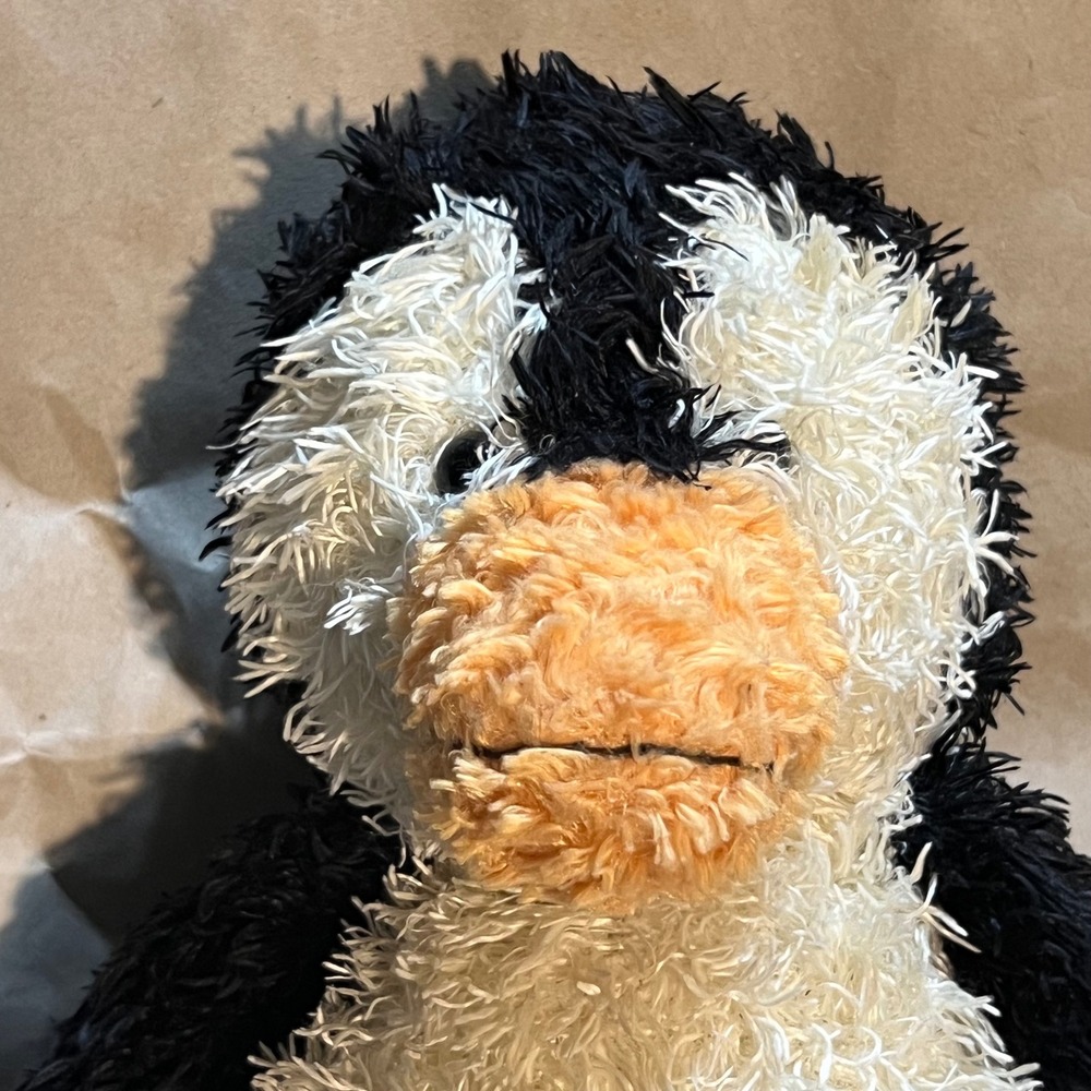 Jellycat Medium Bunglie‎ Penguin Black White Orange Plush Stuffed Animal BUN6PN - Picture 11 of 11